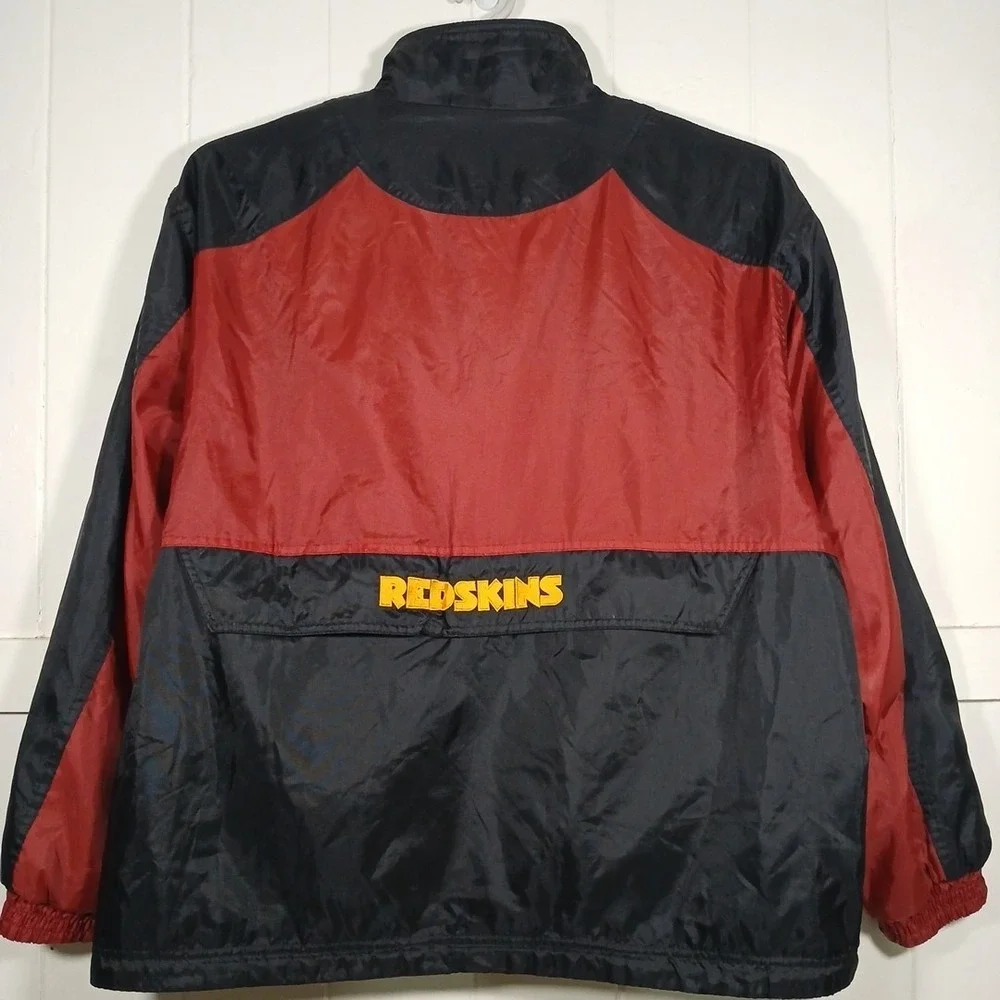 VTG 90s Washington Redskins REVERSIBLE NFL Jacket G-III Carl‎ Banks Men's Large - Picture 14 of 16